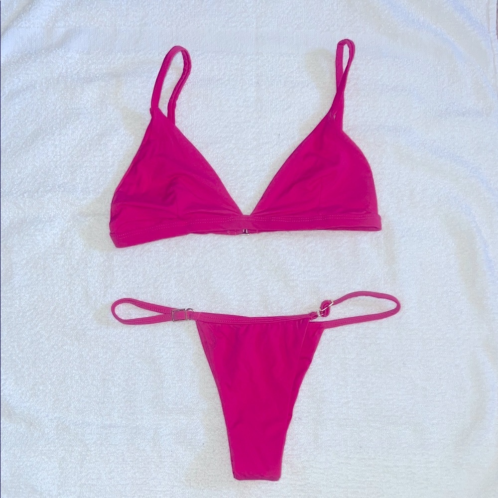 San Lorenzo Vibrant Pink Bikini Set